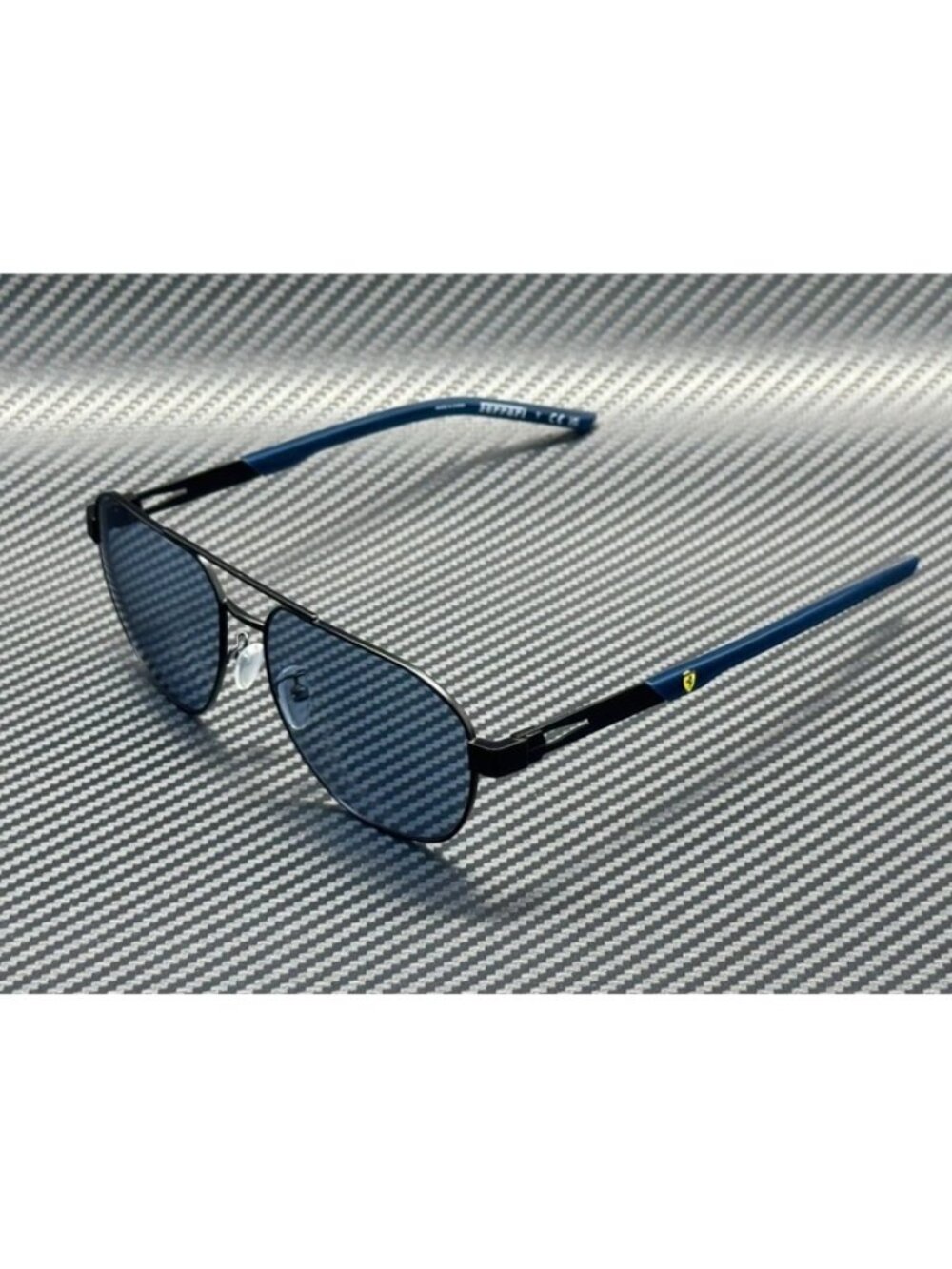 New Ferrari Men Matte Black Sunglasses 59-16-145
